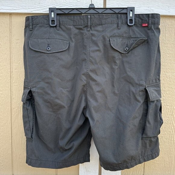 Levi's Men's Big & Tall Carrier Cargo Shorts Size 44 Gray 24878-0009 Pockets - Picture 2 of 7